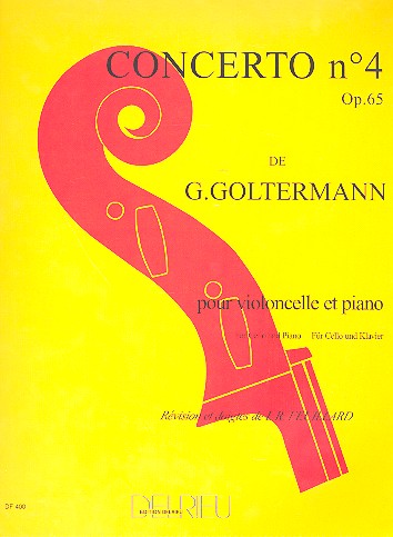 Concertino no.4 op.65 premier mouvement  pour violoncelle et piano  