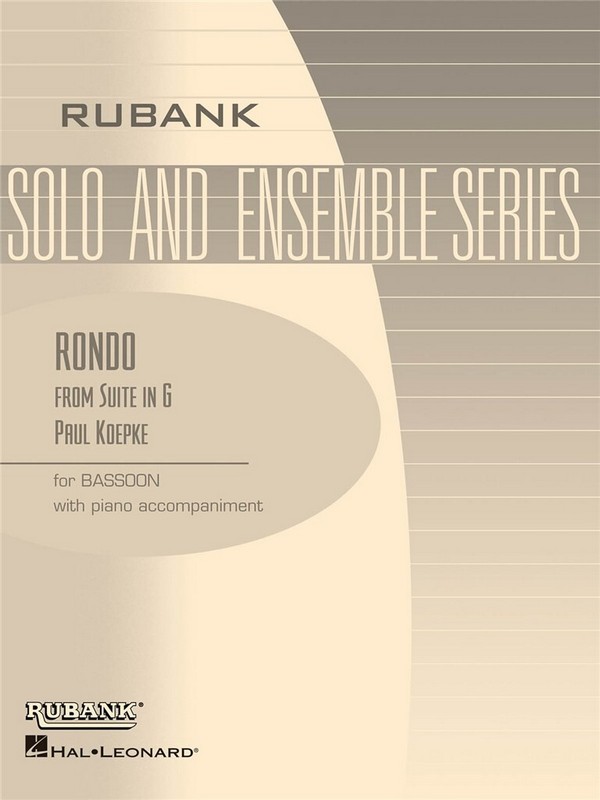 Rondo from Suite G Major  for bassoon and piano  