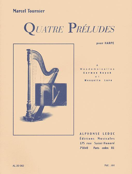 4 Préludes op.16 pour harpe    