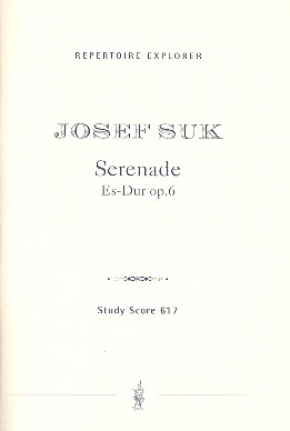 Serenade Es-Dur op.6  für Streichorchester  Studienpartitur