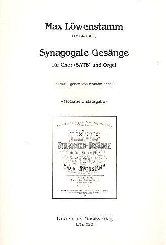 Synagogale Gesänge für gem Chor  und Orchester,  Partitur  Hader, Wolfram, Hrsg.