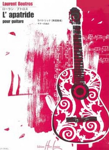 L'apatride pour guitare&nbsp;&nbsp;&nbsp;&nbsp;