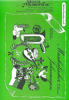 Musikalischer Jahresreigen&nbsp;&nbsp;für Blasorchester&nbsp;&nbsp;Baritonsaxophon in Es
