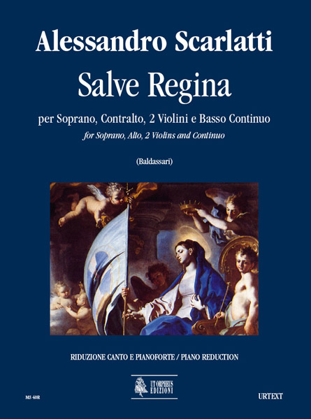 Salve Regina per soprano, contralto,&nbsp;&nbsp;2 violini e Bc&nbsp;&nbsp;riduzione canto e pianoforte