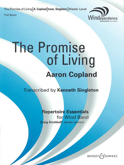 The Promise of Living&nbsp;&nbsp;für Blasorchester&nbsp;&nbsp;Partitur