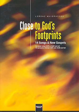 Close to God's Footprints  für gem Chor a cappella (Instrumente ad lib)  Partitur /en)