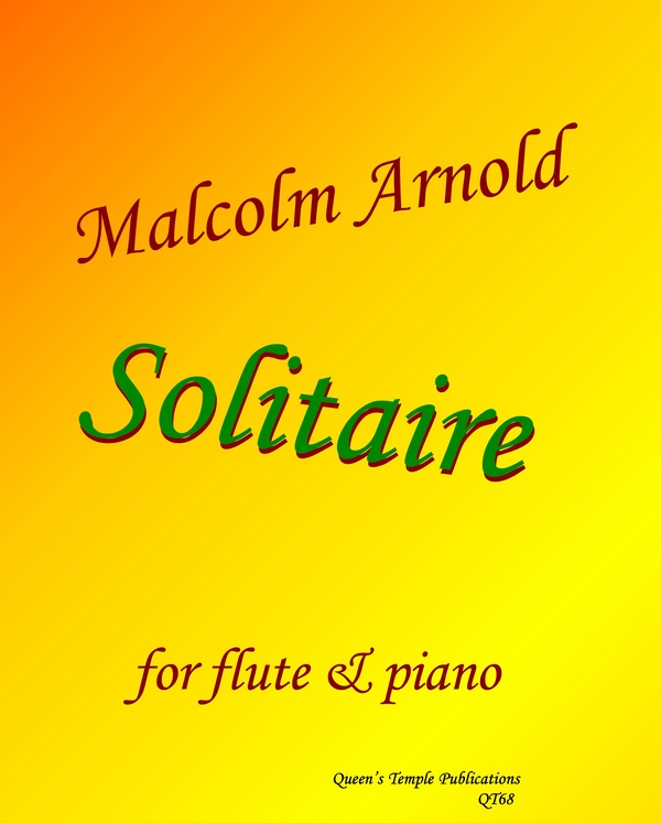 Solitaire&nbsp;&nbsp;for flute and piano&nbsp;&nbsp;Partitur und Stimme