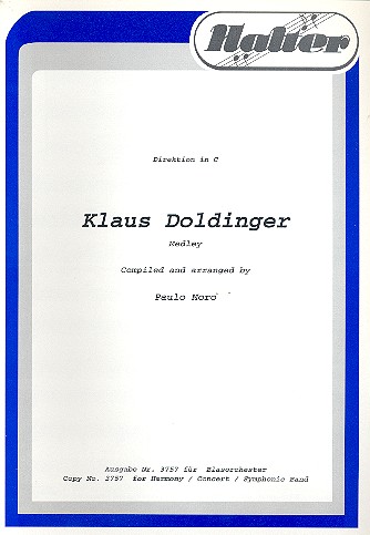 Klaus Doldinger Medley: für Blasorchester&nbsp;&nbsp;Direktion&nbsp;&nbsp;