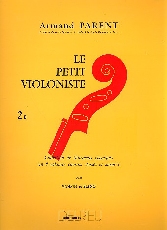 Le petit violoniste vol.2b pour&nbsp;&nbsp;violon et piano&nbsp;&nbsp;