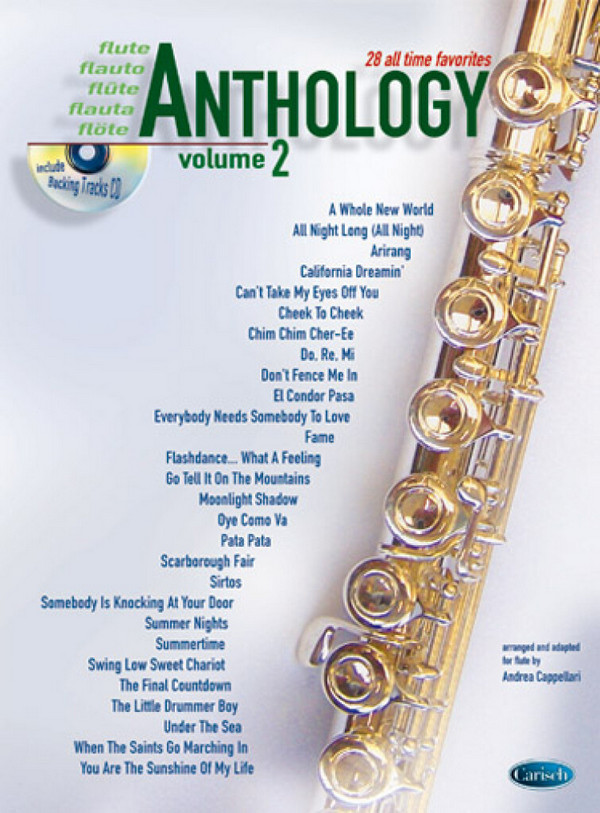 Anthology vol.2 (+CD): for flute    