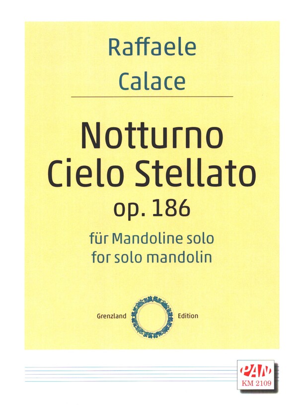 Notturno - Cielo stellato op.186  für Mandoline  