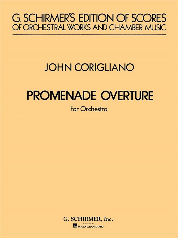 Promenade Overture  for orchestra  score