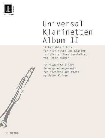 Universal Klarinetten Album Band 2&nbsp;&nbsp;für Klarinette und Klavier&nbsp;&nbsp;
