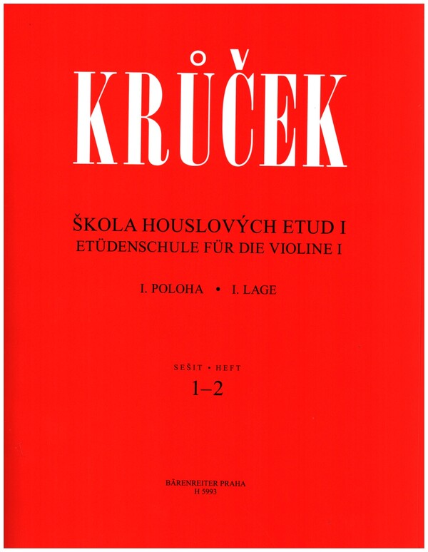 Etüdenschule Band 1&nbsp;&nbsp;für Violine&nbsp;&nbsp;