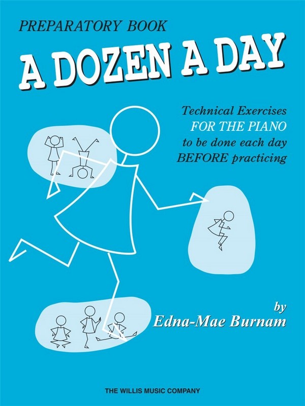 A Dozen A Day Preparatory Book  for piano  