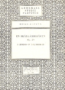 En skärgardssägen op.20  for orchestra  study score