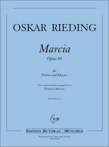 Marcia op.44&nbsp;&nbsp;für Violine und Klavier&nbsp;&nbsp;