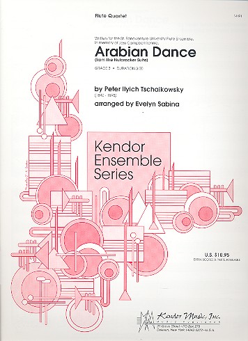 Arabian Dance&nbsp;&nbsp;for 4 flutes&nbsp;&nbsp;score and parts