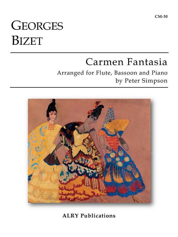 Carmen Fantasia  for flute, bassoon and piano  parts