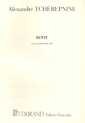 Suite&nbsp;&nbsp;für Violoncello solo&nbsp;&nbsp;