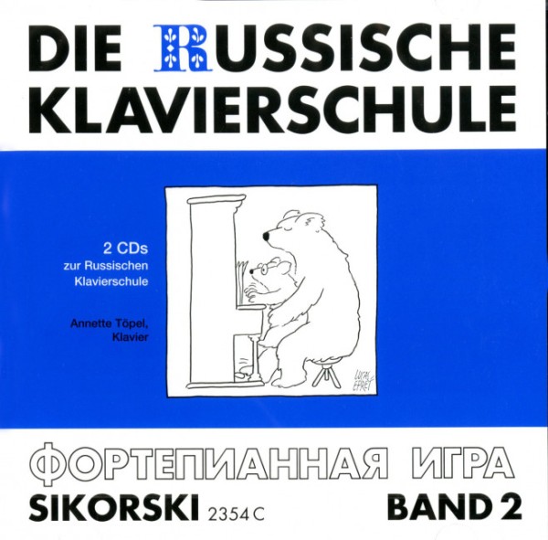 Die russische Klavierschule Band 2&nbsp;&nbsp;&nbsp;&nbsp;2 CDs