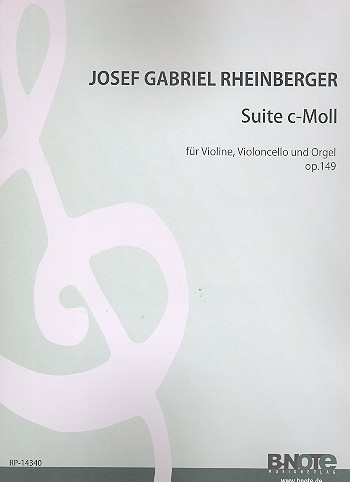 Suite c-Moll op.149&nbsp;&nbsp;für Violine, Violoncello und Orgel&nbsp;&nbsp;Stimmen