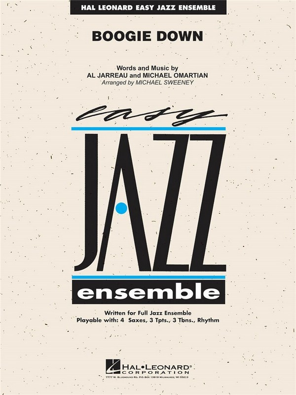 Boogie Down (+CD):&nbsp;&nbsp;for easy Jazz Ensemble&nbsp;&nbsp;