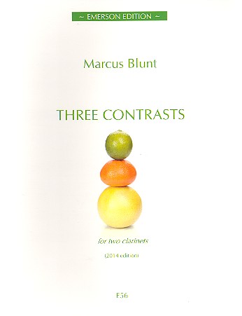 3 Contrasts for 2 clarinets    