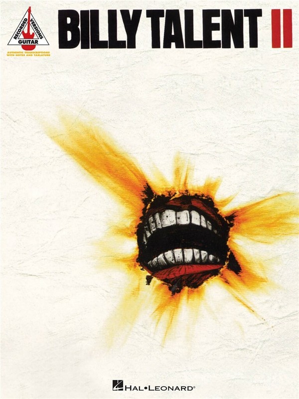 Billy Talent vol.2&nbsp;&nbsp;songbook vocal/guitar/tab&nbsp;&nbsp;Recorded Versions