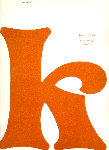 Kantrimiusik für Orchester&nbsp;&nbsp;Partitur&nbsp;&nbsp;