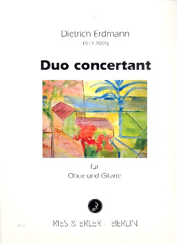 Duo concertant für Oboe und Gitarre  Stimmen  