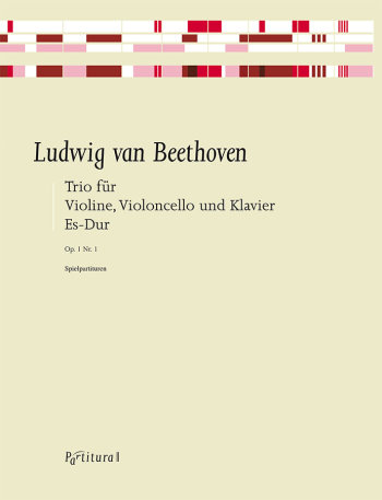 Klaviertrio Es-Dur op.1,1    3 Spielpartituren