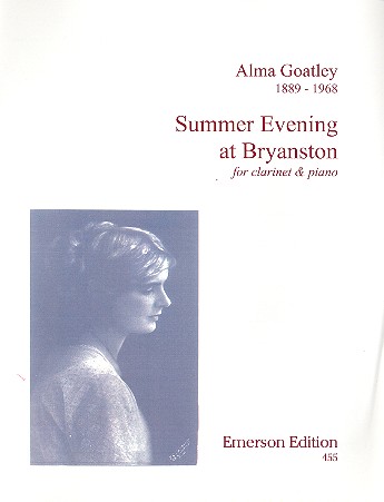 Summer Evening at Bryanston&nbsp;&nbsp;for clarinet and piano&nbsp;&nbsp;