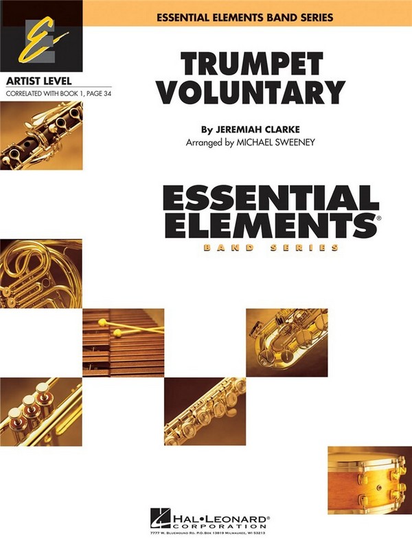 Trumpet Voluntary (+CD)  for concert band  score and parts