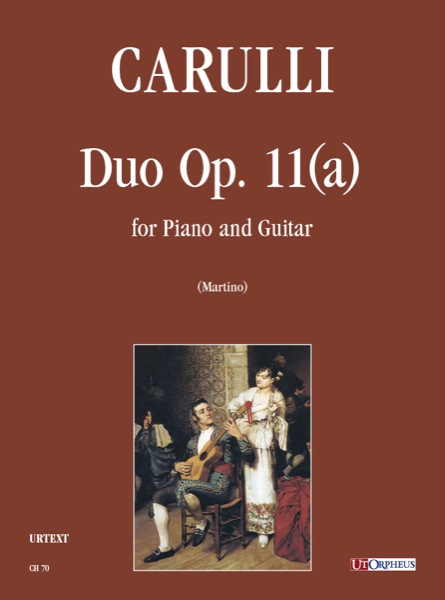 Duo op.11a für Gitarre und Klavier  Partitur und Stimme  