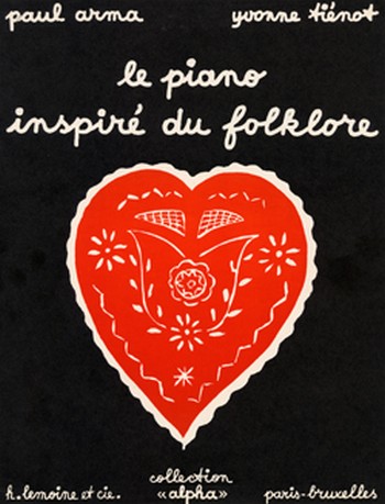 Le piano inspiré du folklore&nbsp;&nbsp;24 morceau faciles d'auteurs&nbsp;&nbsp;contemporains