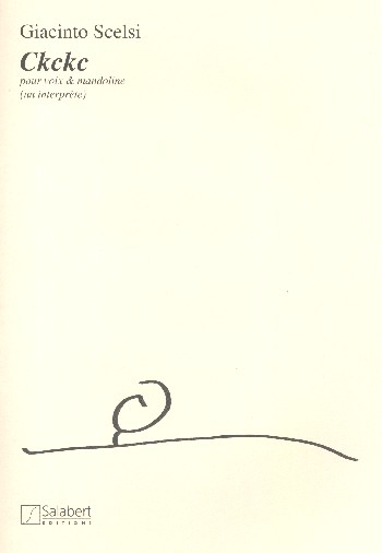 CKCKC pour voix et mandoline  (un interprète)  