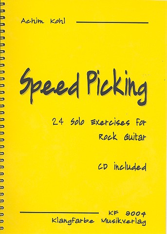 Speed Picking (+CD)  für Gitarre  