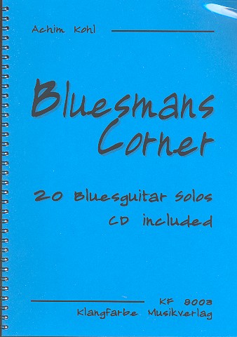 Bluesman's Corner (+CD):  für Gitarre  