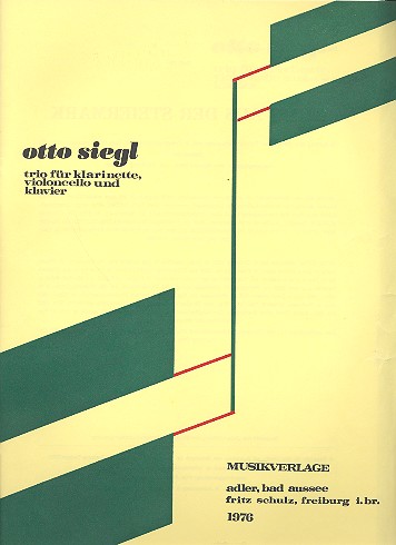 Trio für Klarinette, Violoncello  und Klavier  