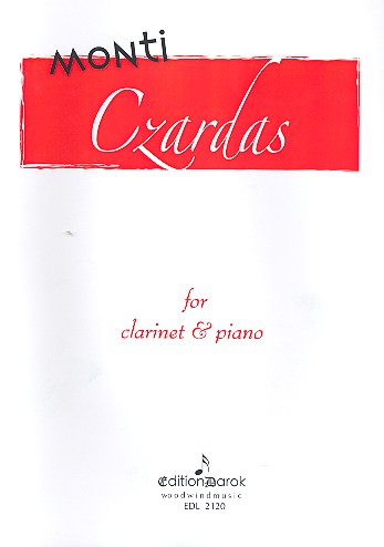 Csardas  for clarinet and piano  