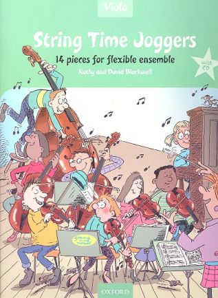 String Time Joggers (+CD)&nbsp;&nbsp;for flexible string ensemble&nbsp;&nbsp;viola