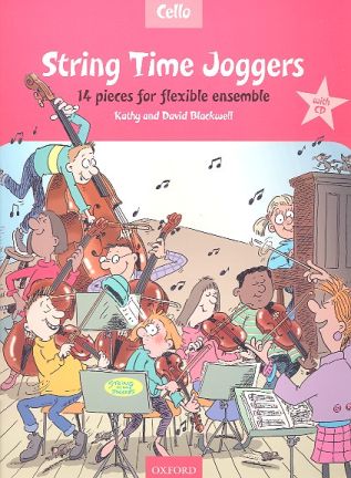 String Time Joggers (+CD)&nbsp;&nbsp;for flexible string ensemble&nbsp;&nbsp;violoncello