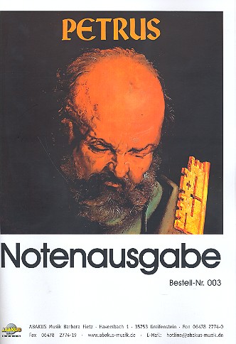 Petrus&nbsp;&nbsp;für gem Chor und Klavier&nbsp;&nbsp;Partitur (Notenausgabe)