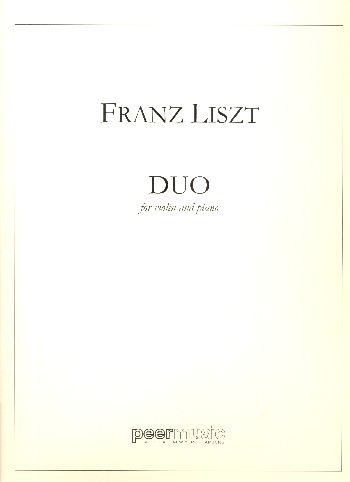 Duo (Sonate)  for violin and piano  