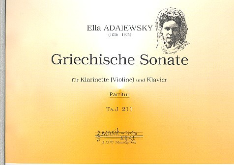 Griechische Sonate für Klarinette  (Viola) und Klavier  