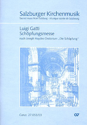 Schöpfungsmesse für Soli, gem Chor&nbsp;&nbsp;und Orchester&nbsp;&nbsp;Klavierauszug (lat)