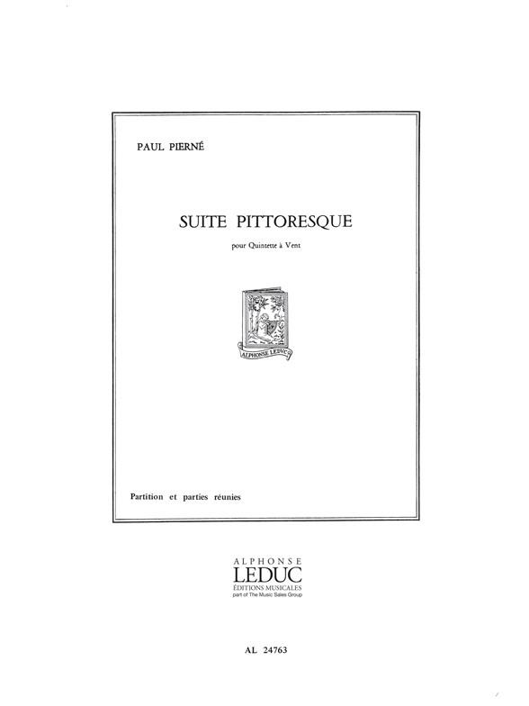 Suite pittoresque pour flute, hautbois,&nbsp;&nbsp;clarinette, basson et cor&nbsp;&nbsp;partition et parties