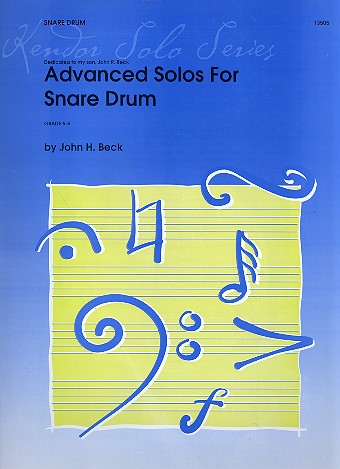 Advanced Solos&nbsp;&nbsp;for Snare Drum&nbsp;&nbsp;