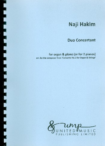 Naji Hakim - Duo Concertant for organ and piano